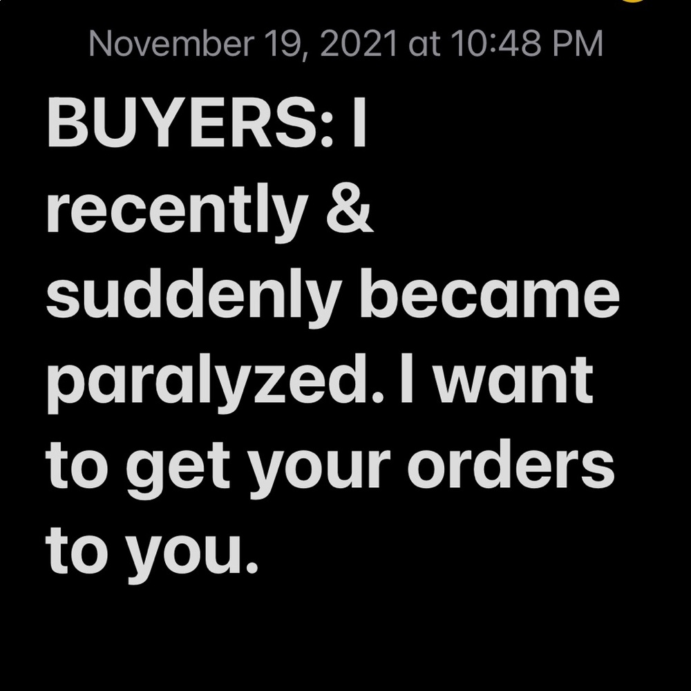 ATTENTION RECENT BUYERS READ BELOW PLEASE!